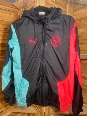 Puma Manchester City 2023/24 Pre-Match Anthem Jacket Adult Medium